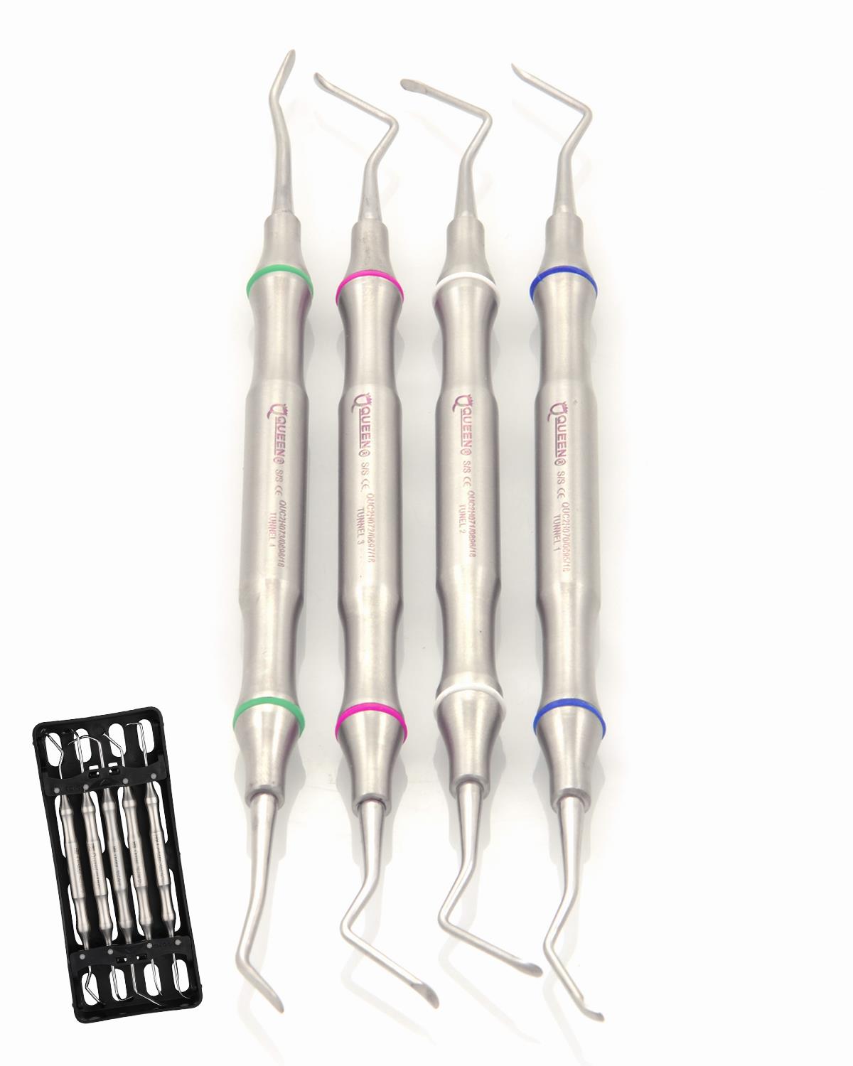 Queen  Tünel Tedavisi Aleti 4 Parça-Kaset- QUC2HSET001CAS