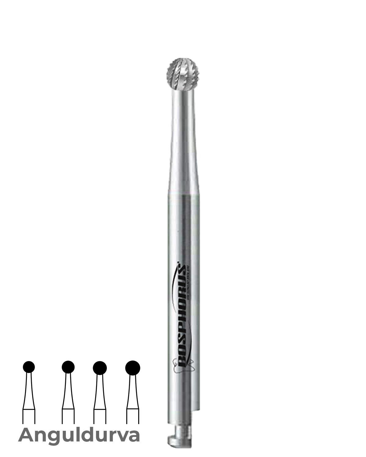 RBCB141AL Anguldurva Tungsten Karbit Top baş, Rond Cerrahi Kemik Kesici Frez