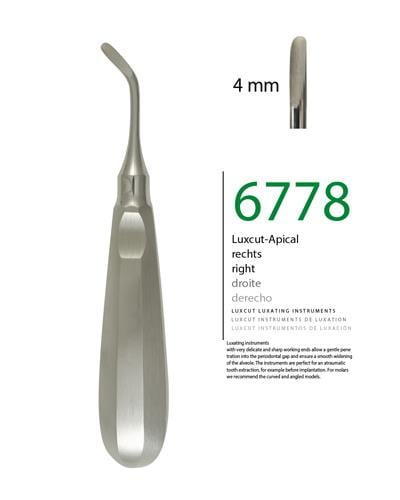 Sağ Lüxatör Elevatör LUXCUT 4mm