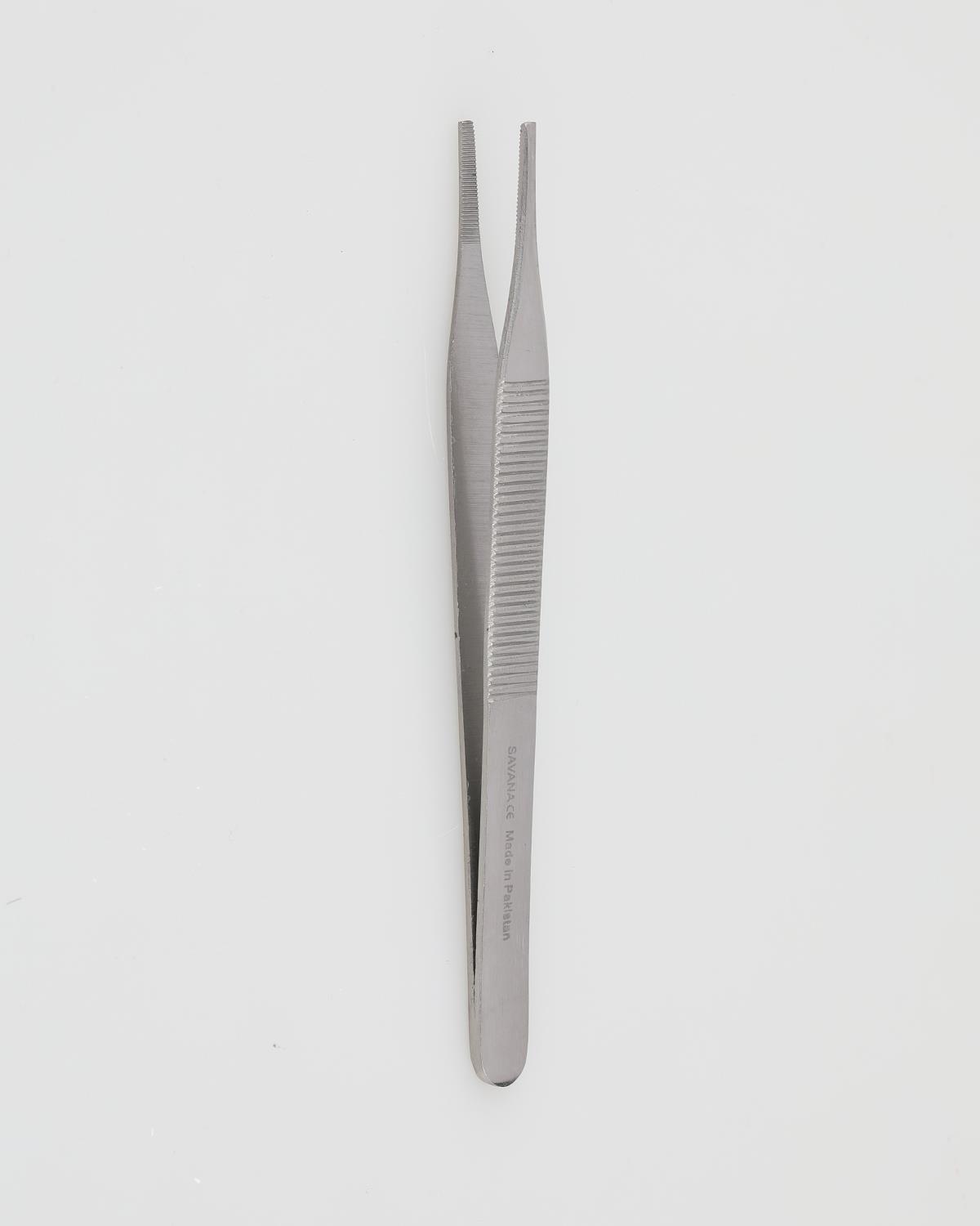 Savana  Düz Dişsiz Penset Micro-Adson 12cm - STP058