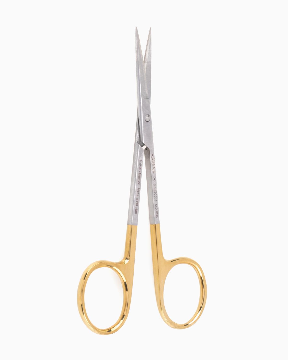 Savana Super Cut (Tırtıklı) Düz Cerrahi Makas Iris 11 5cm - SSCSTC001