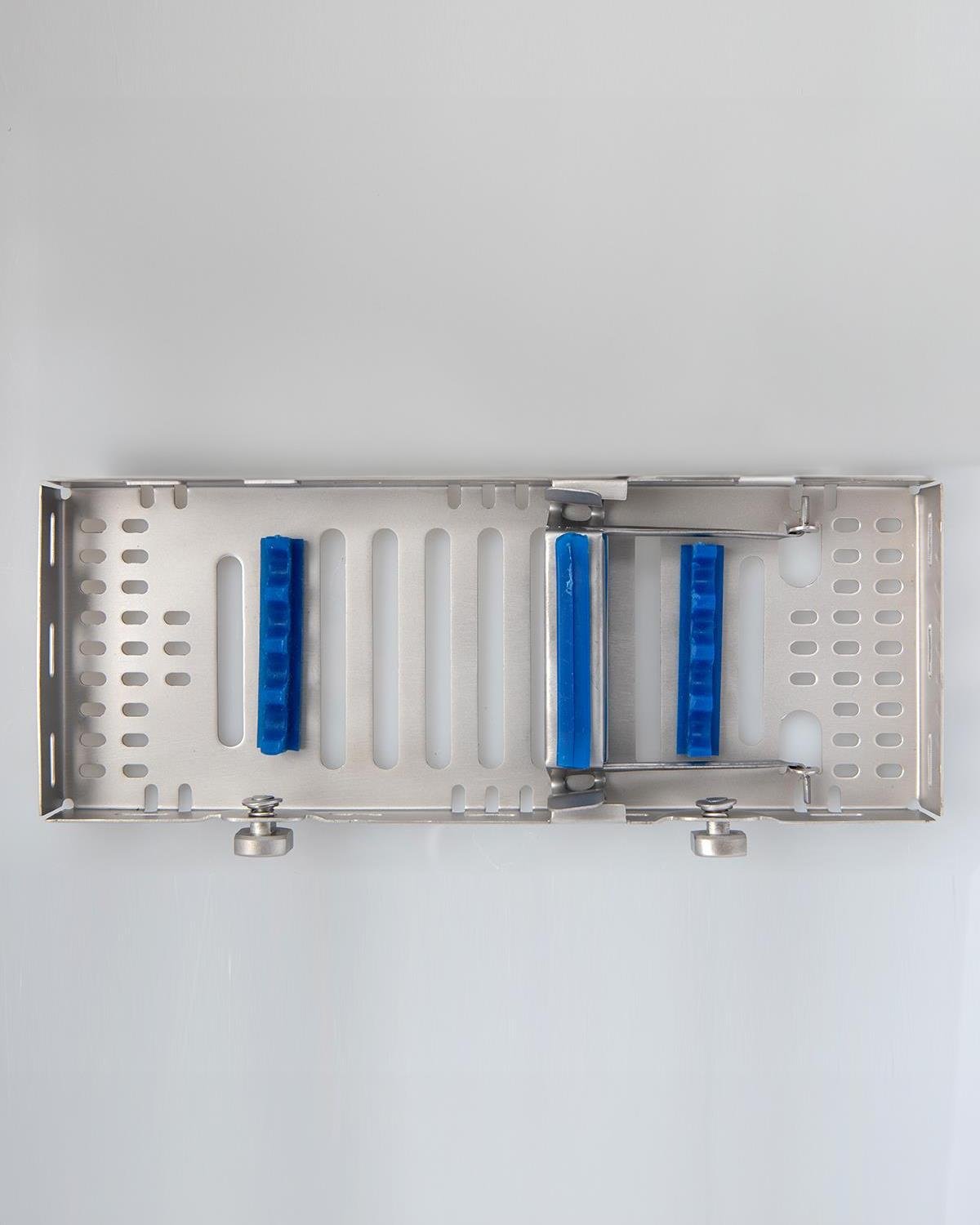 Silikon Tutamaçlı Sterilizasyon Kaseti 9cm/20cm/2.5cm 4 Aletlik