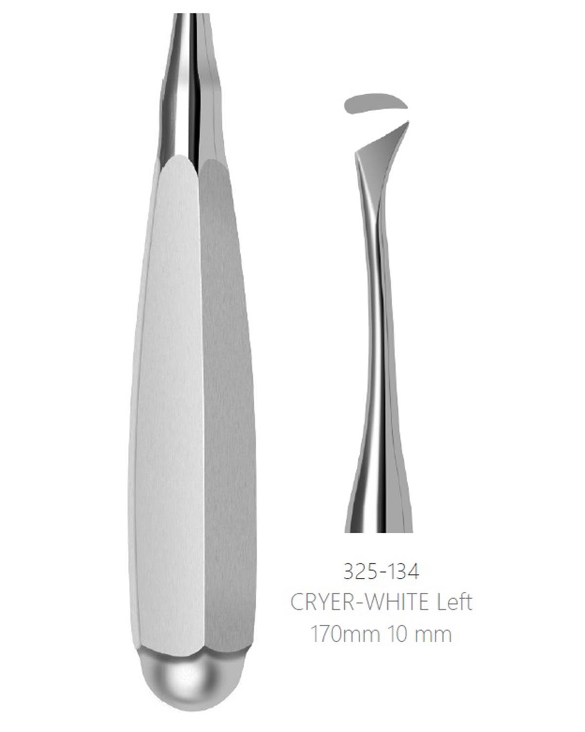 Sol Cryer Elevatör Cryer-White 10mm 17cm