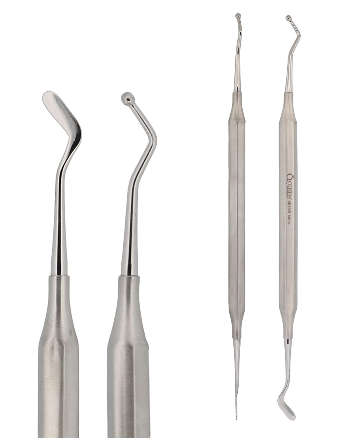 Spatül/Fulvar Kombinasyonu (2.5mm/(3.2mmx11mm)) 18cm