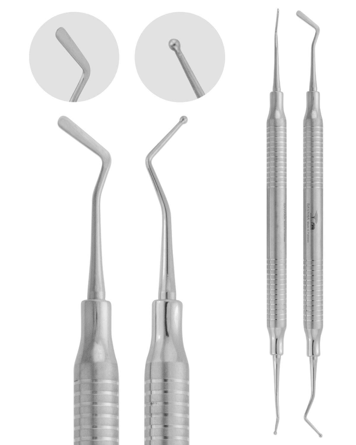 Spatül/Fulvar Kombinasyonu fig.7 (1,4mm/(2mmx12mm)) 17,5cm