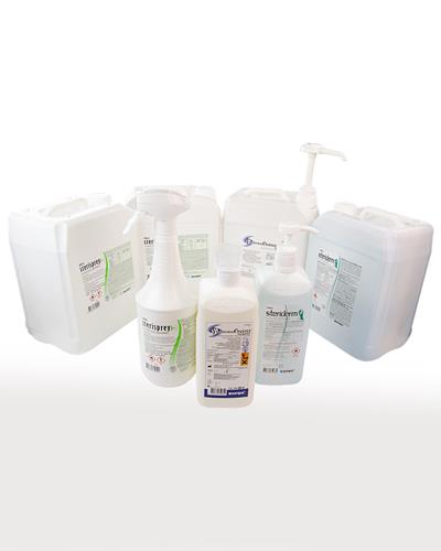 Sterisprey Yüzey Dezenfektanı 11 Lt. / SterimedEndoTıbbi Alet Dezenfektanı 6Lt. / Steriderm El Dezenfektanı 6 Lt.