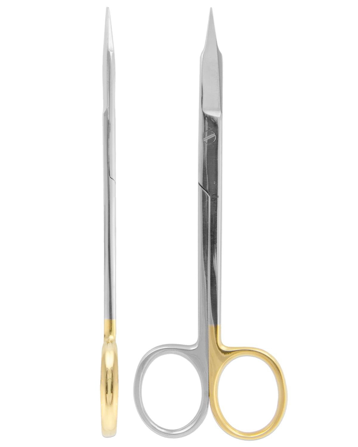 Super Cut (Tırtıklı) Düz Cerrahi Makas Goldmann-Fox 13cm