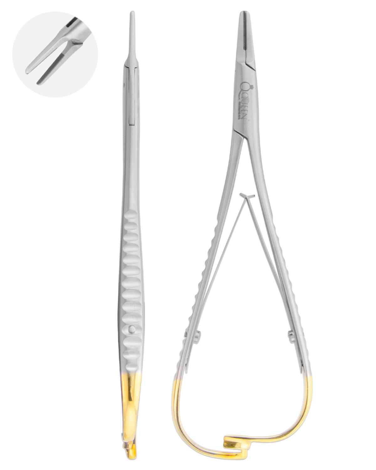 TC,Tungsten Carbide Düz Avuç içi Portegü Mathieu 14cm