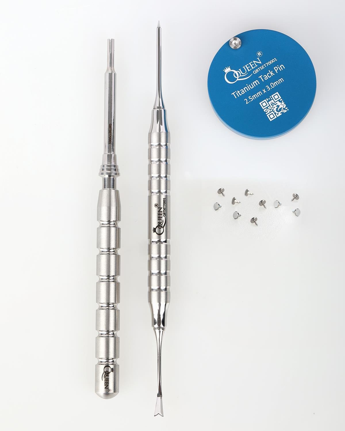 Titanyum Membran Pin Seti 3.4/3.9/4.2/5.2mm 18 Ad./Box