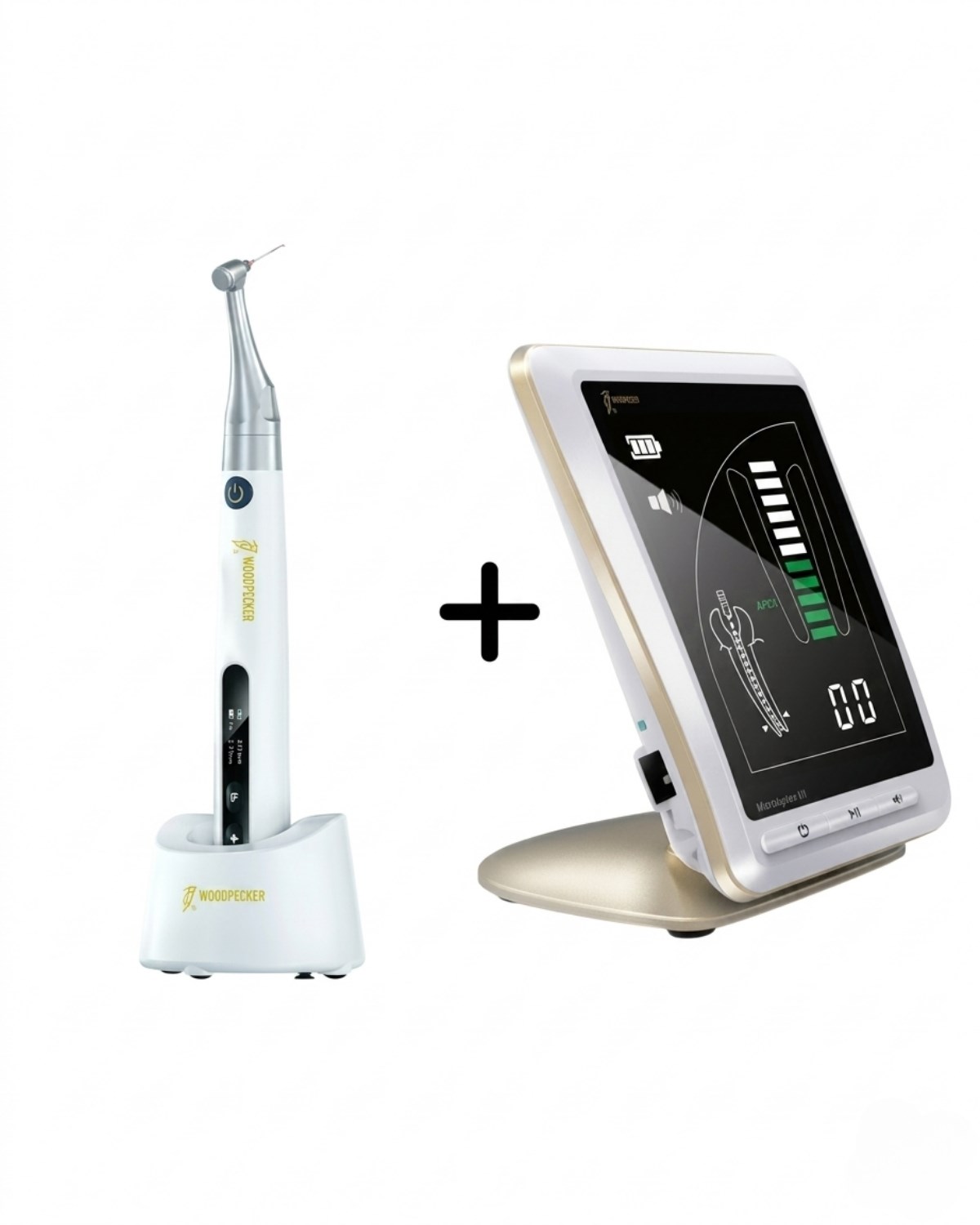 Woodpecker ENDOPACE Endomotor Alana + Woodpex 3 Gold Apex Locater Hediye