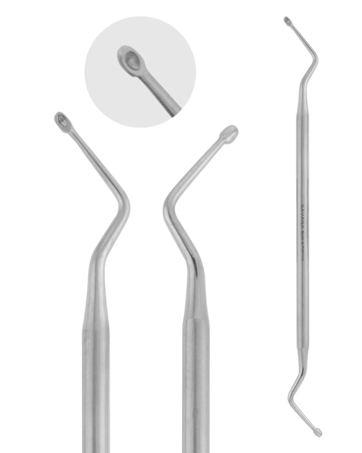 Z Açılı, Kaşık Cerrahi Küret HEMINGWAY 18,5cm