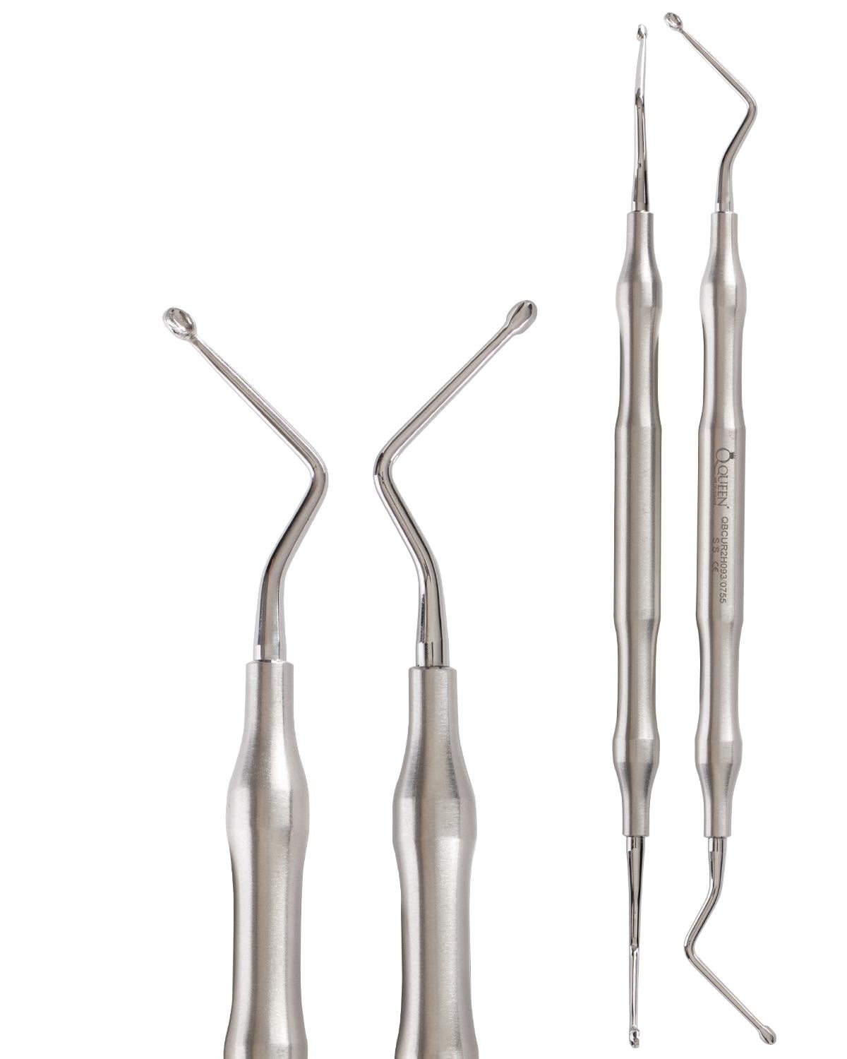 Z Açılı, Kaşık Cerrahi Küret HEMINGWAY 3R/3L 18cm