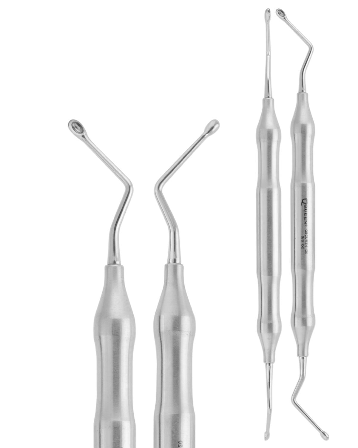 Z Açılı, Kaşık Cerrahi Küret HEMINGWAY 2R/2L 18cm