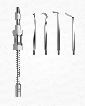 Kron Sökücü Seti, 4 Uçlu, 23cm
