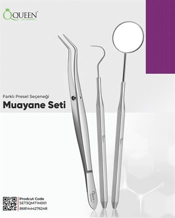 Muayene Seti 3 Parça/Pkt