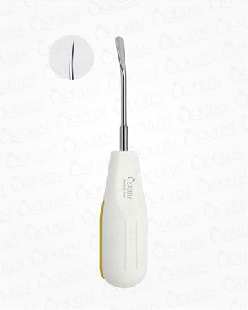 Plastik Saplı Eğri Lüxatör-Bien Elevatör 5mm 16cm