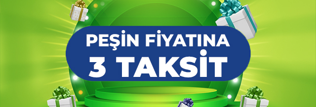 Peşin Fiyatına 3 Taksit