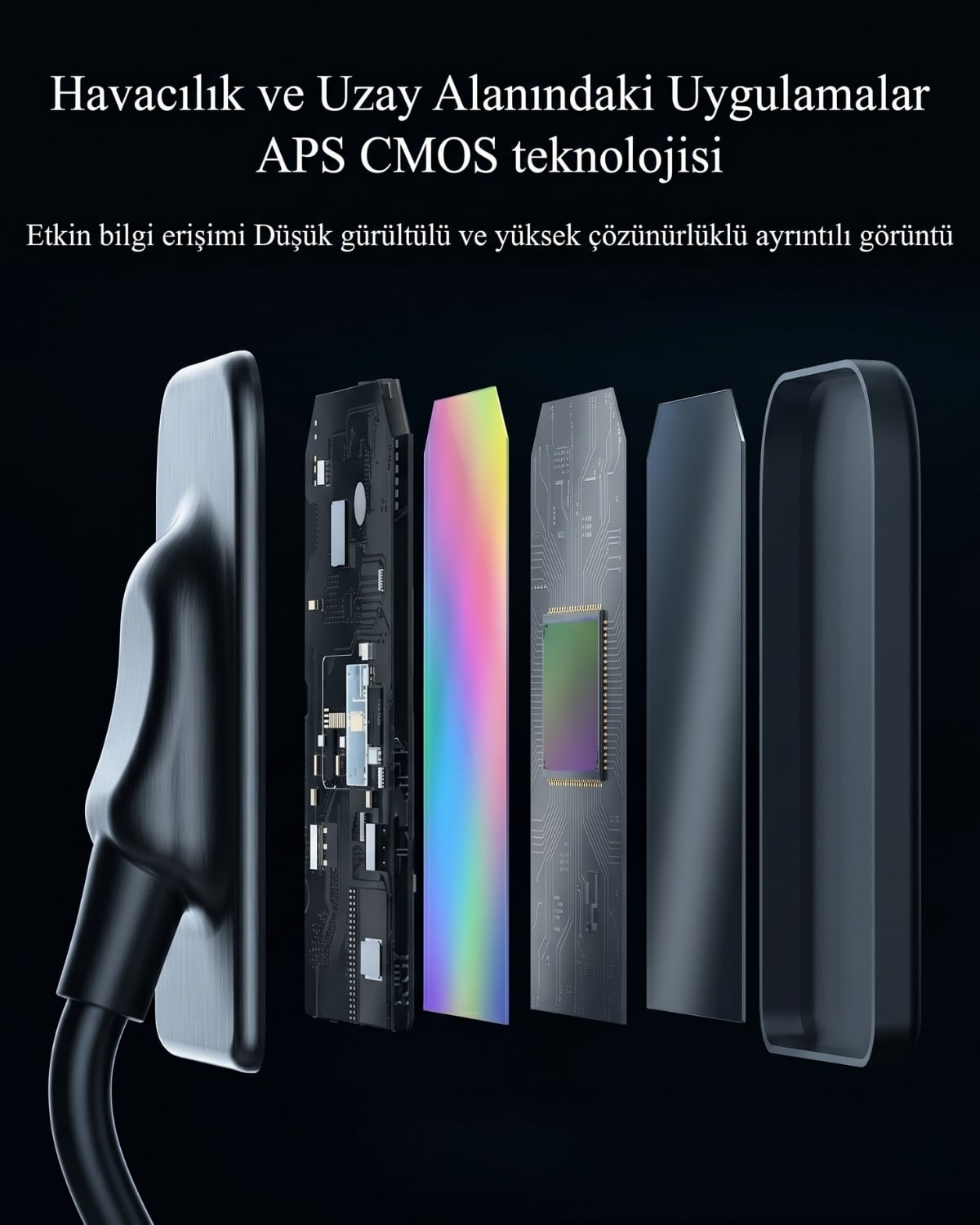 APS CMOS Katmanlı Sensör Teknolojisi