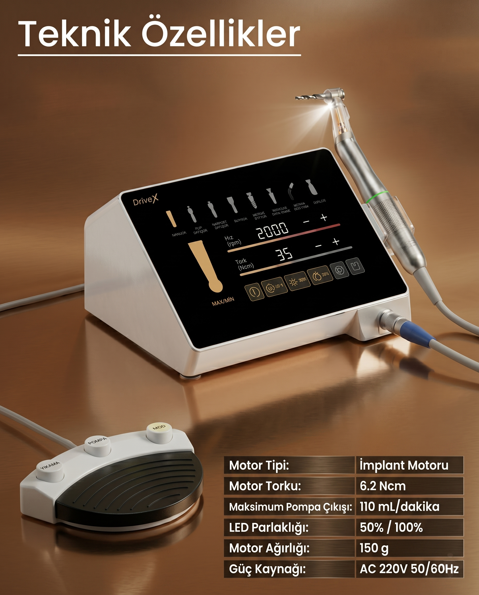 Drive-X Teknik Detaylar