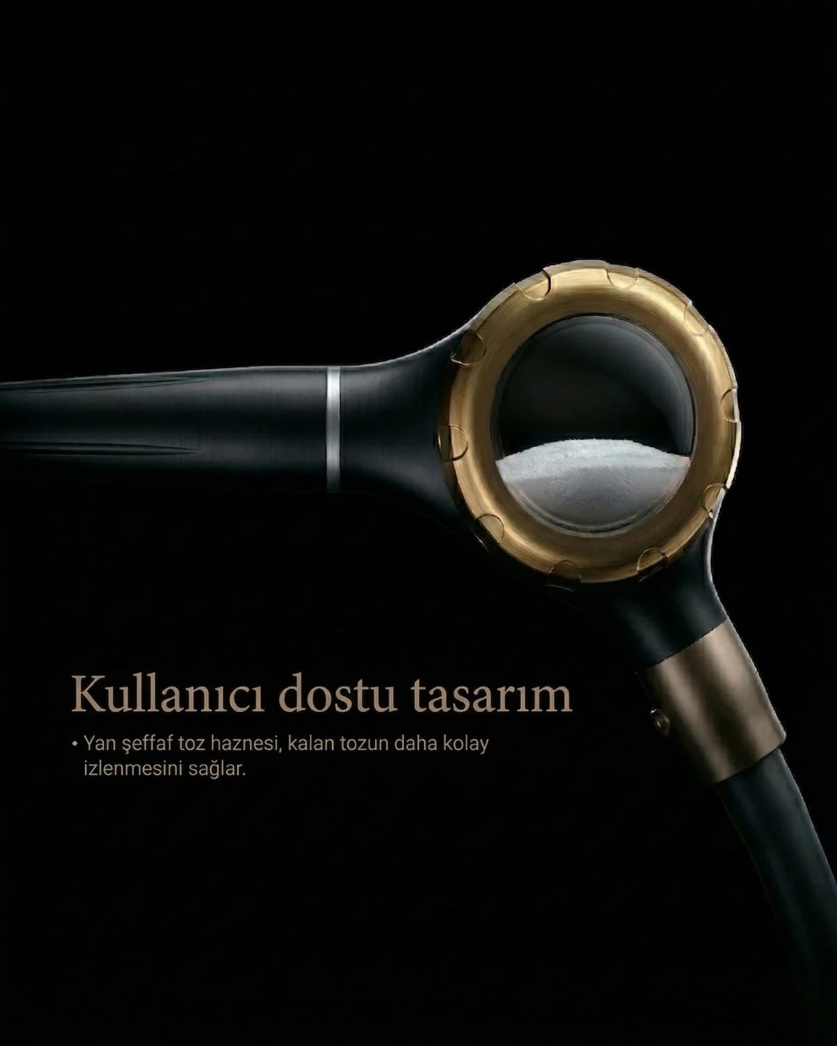 AP-H Şeffaf Toz Haznesi
