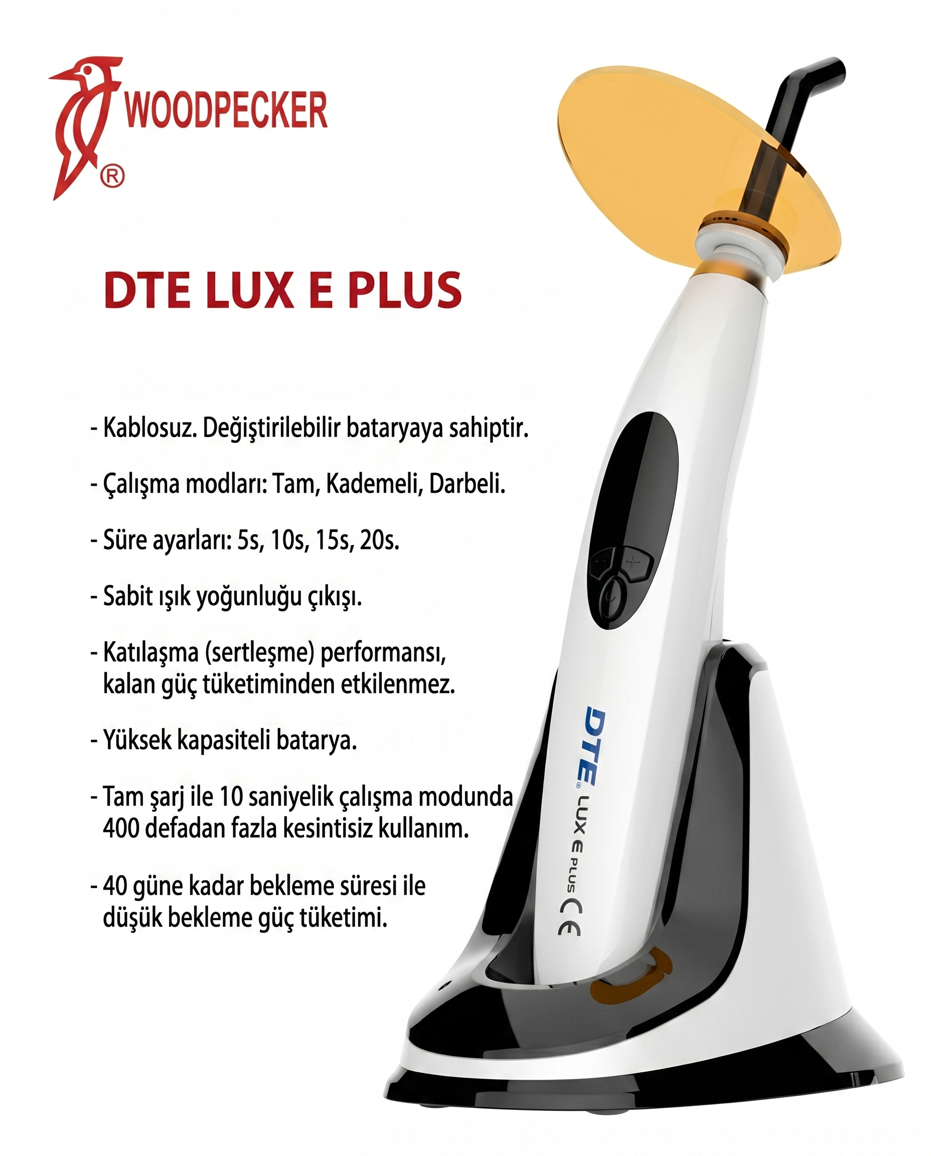 DTE LUX E PLUS Özellikler