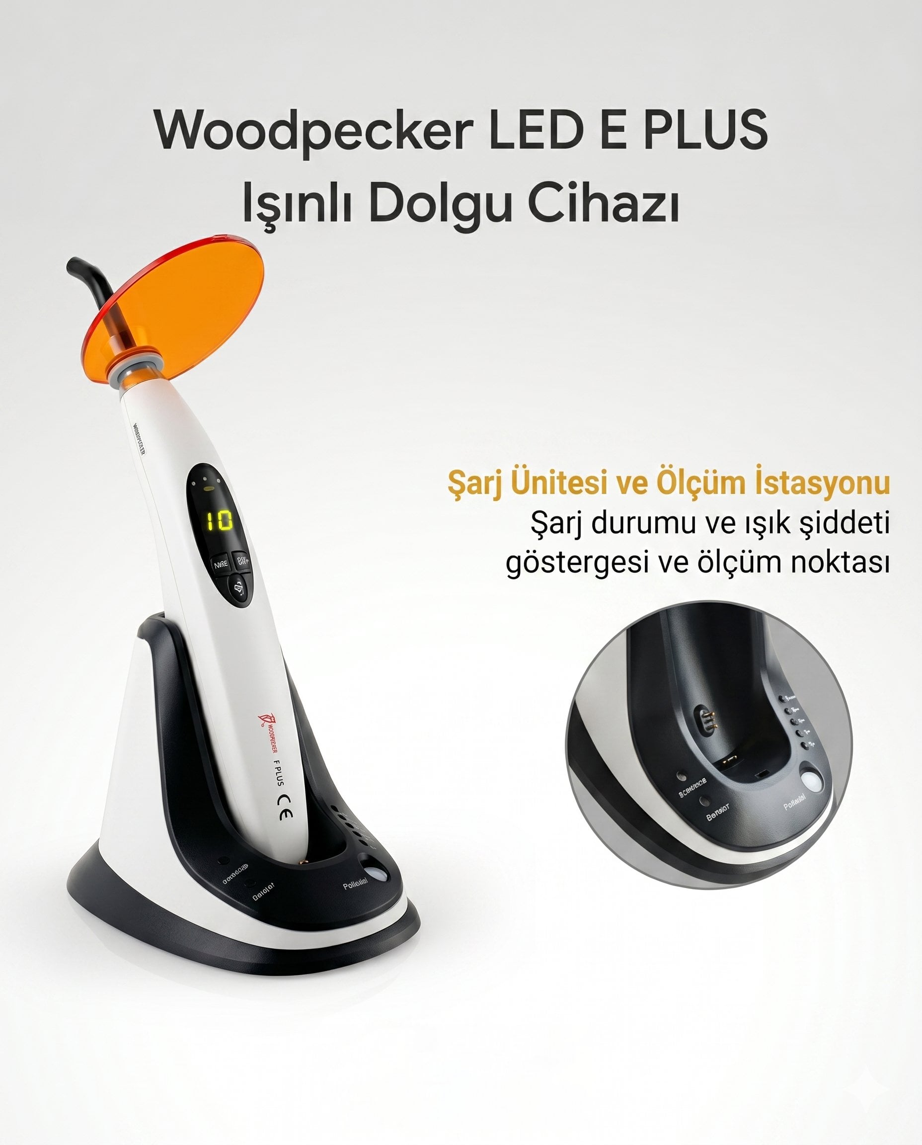 Woodpecker LED E PLUS Şarj ve Ölçüm İstasyonu