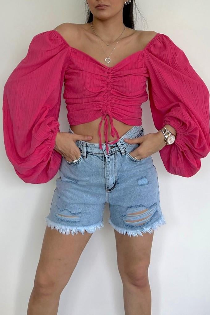 BLOUSE WITH FRONT SHIRT