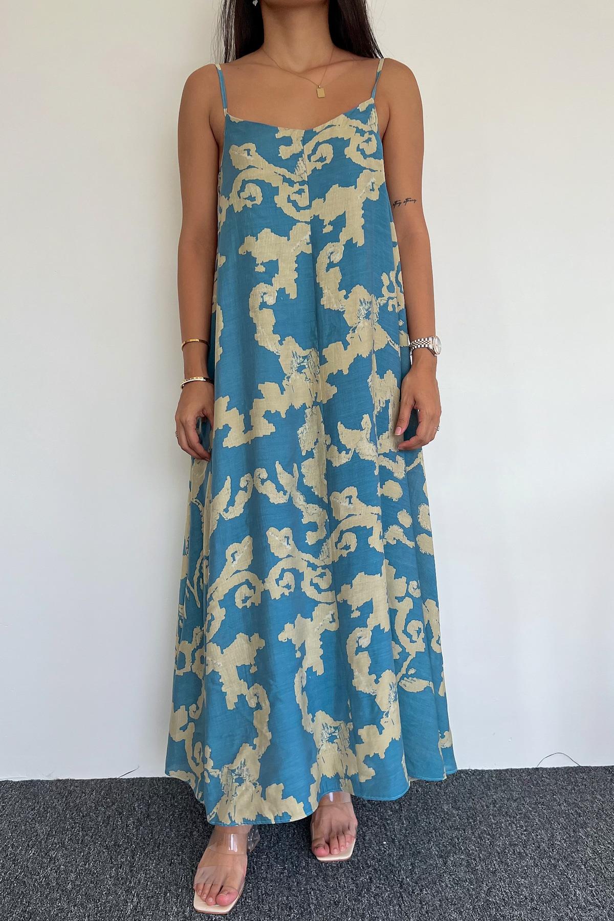 ПОДВЕСНОЕ ПЛАТЬЕ С УЗОРОМ БАТИК