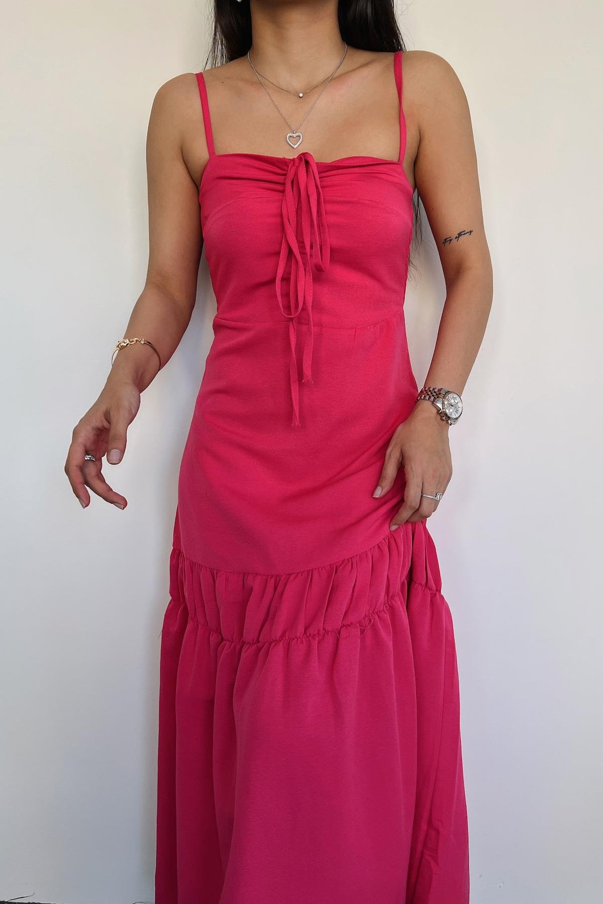 ПОДВЕСНОЕ ЛЬНЯНОЕ ПЛАТЬЕ С РУБАШКОЙ ПЕРЕДОМ