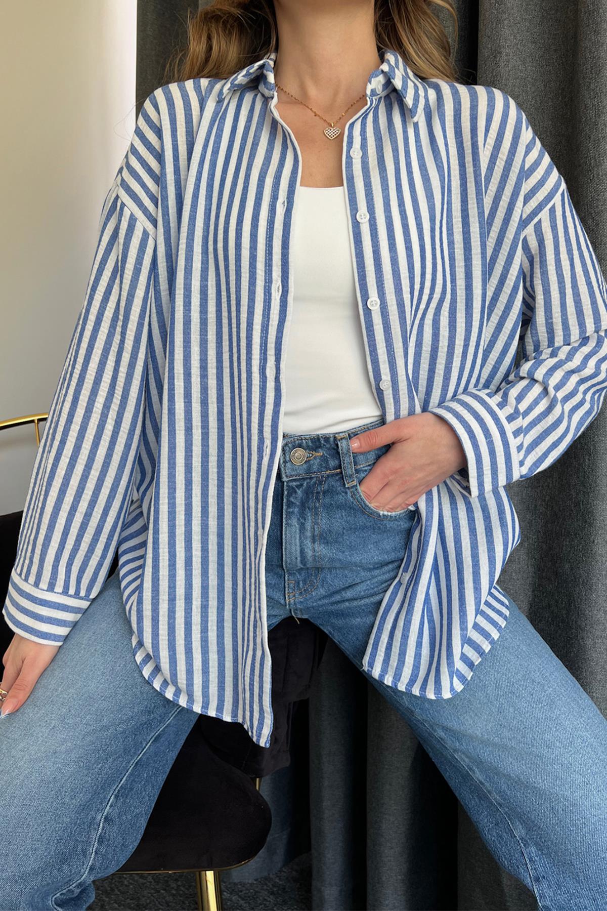 قميص داتكا مخطط