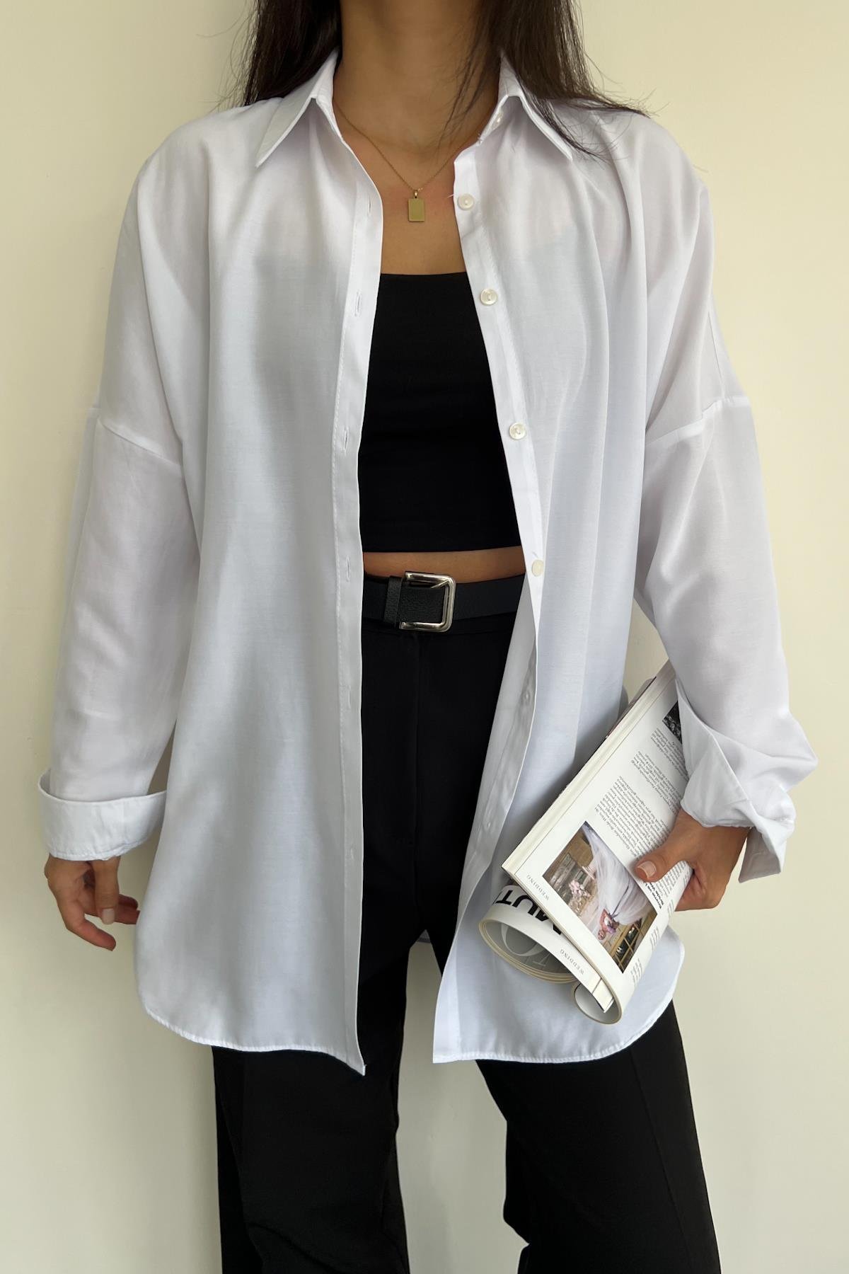 ДЛИННАЯ РУБАШКА ОВЕРСАЙЗ