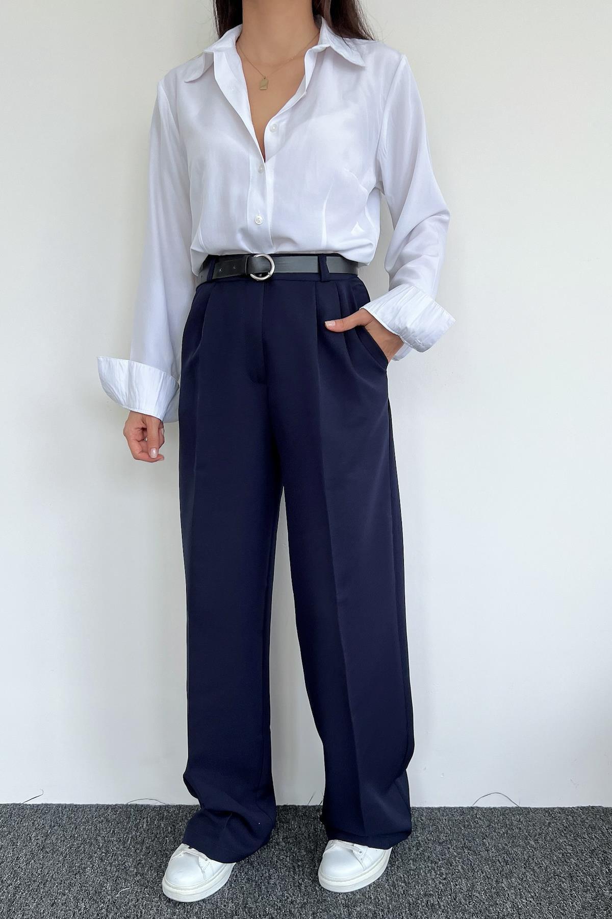 БРЮКИ ПАЛАЦЦО ПЛИССИРОВАННЫЕ