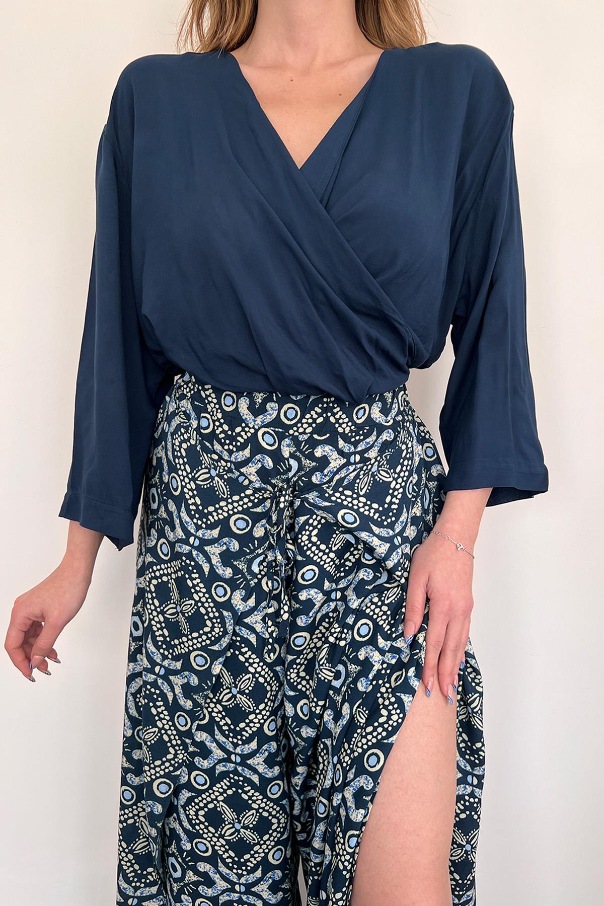 23016 PİJAMA TK. U. K. LACİVERT