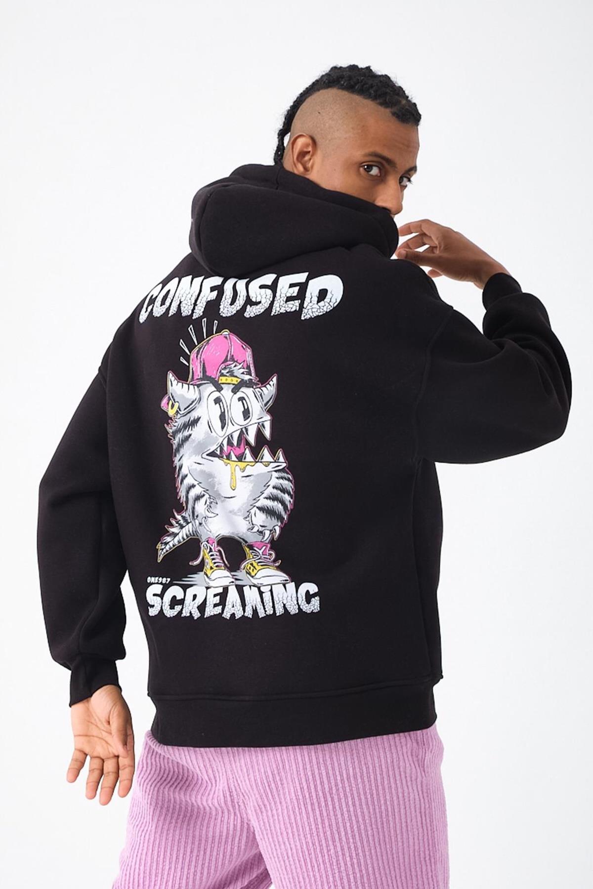 CONFUSED OLD SCHOOL SWEATSHIRT