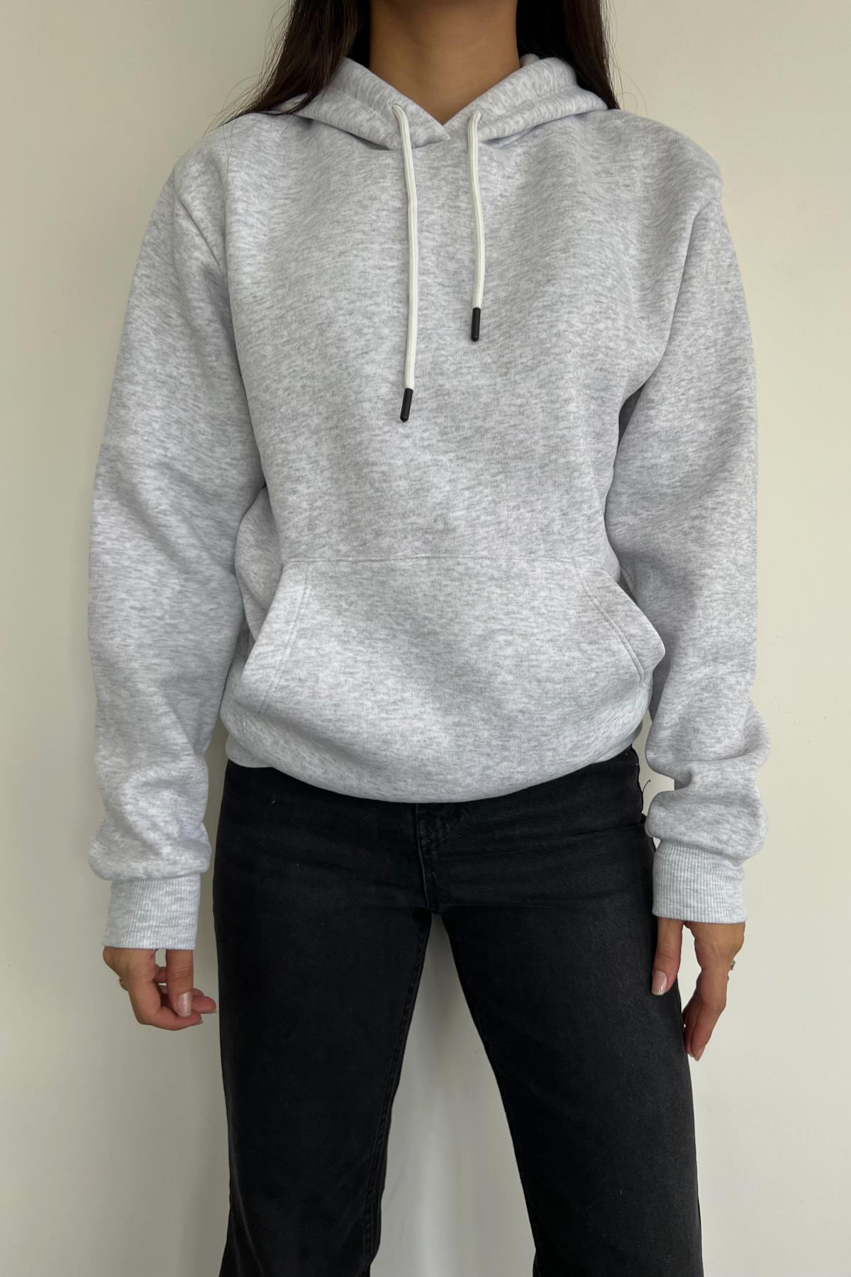 Kapuzen-Sweatshirt mit Känguru-Tasche