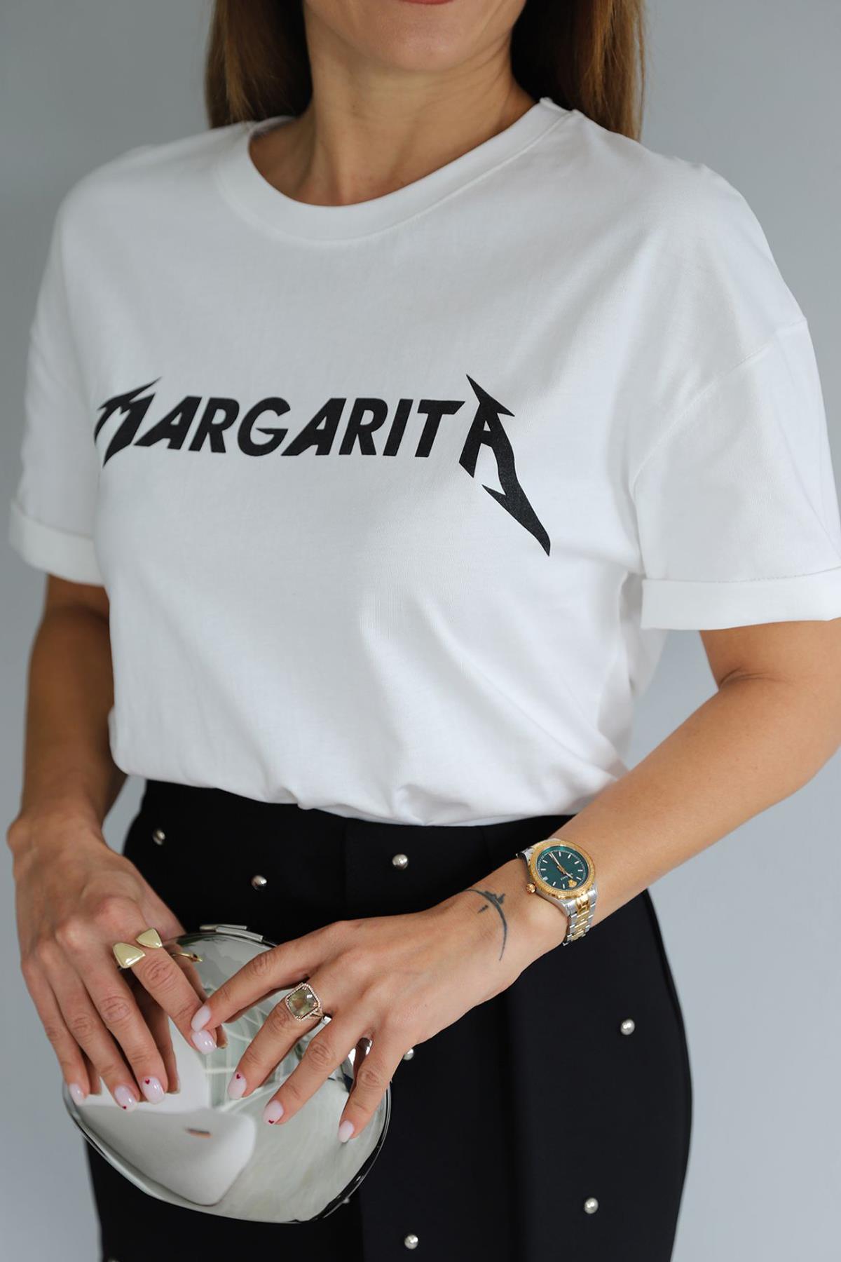 MARGARİTA TİŞÖRT BEYAZ