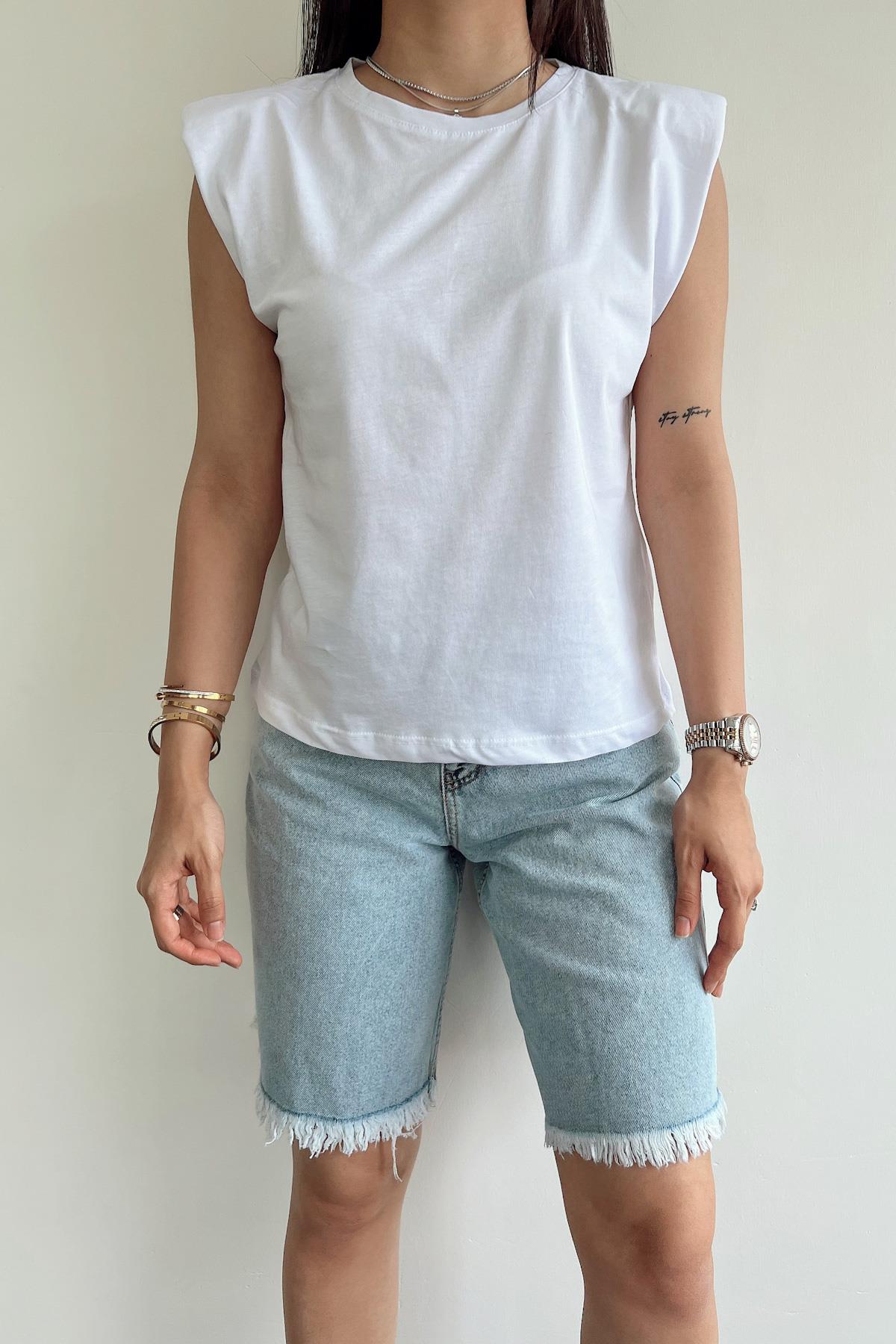 T-Shirt mit Polsterung