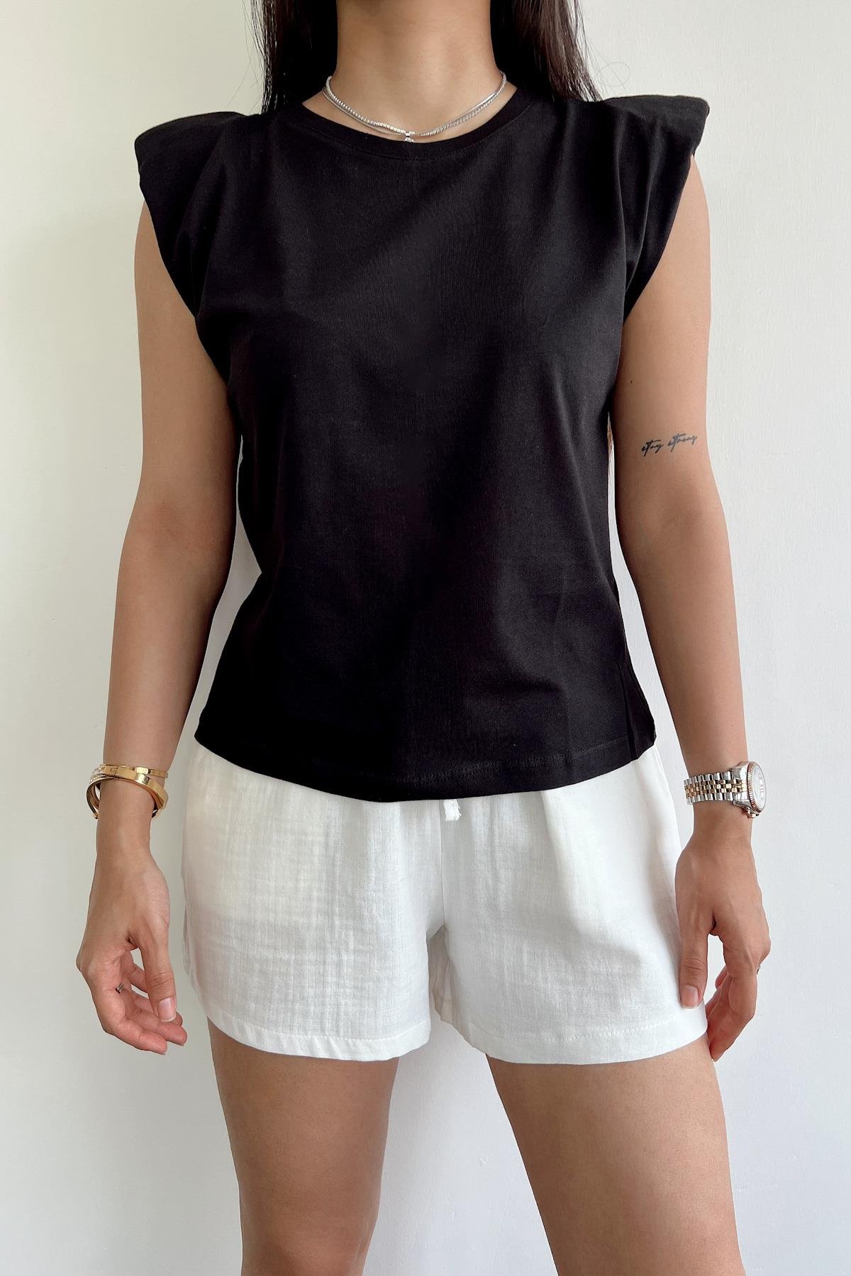 T-Shirt mit Polsterung