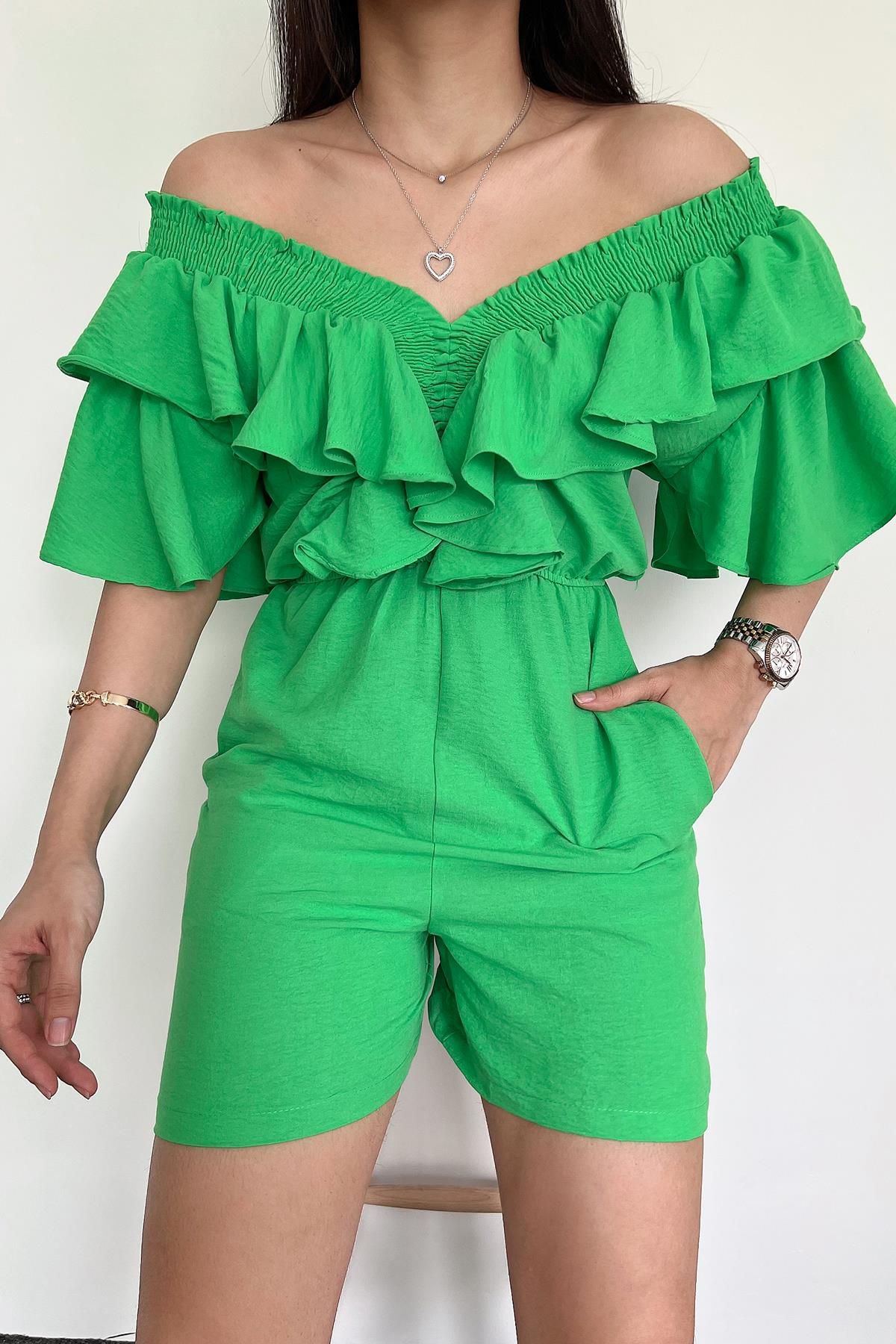 ЯКАСИ ФИРФИРЛИ ШОРТ ТУЛУМ