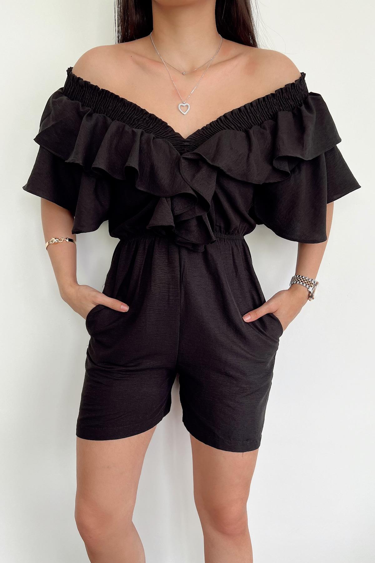 ЯКАСИ ФИРФИРЛИ ШОРТ ТУЛУМ