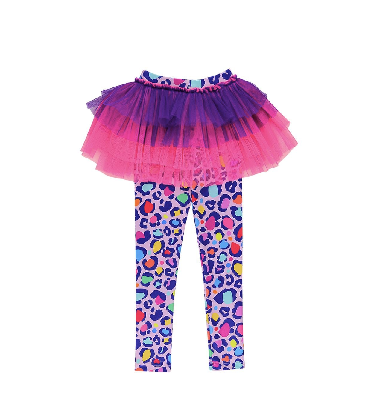 Lively Leopard Scuba Tutu Tayt