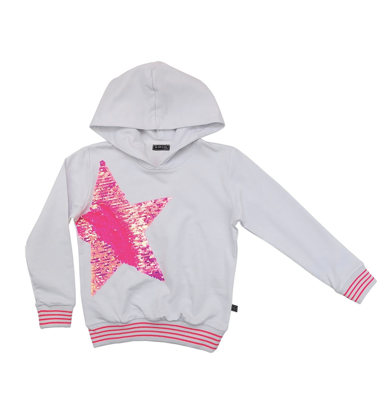 Neon Star Kapüşonlu Sweat