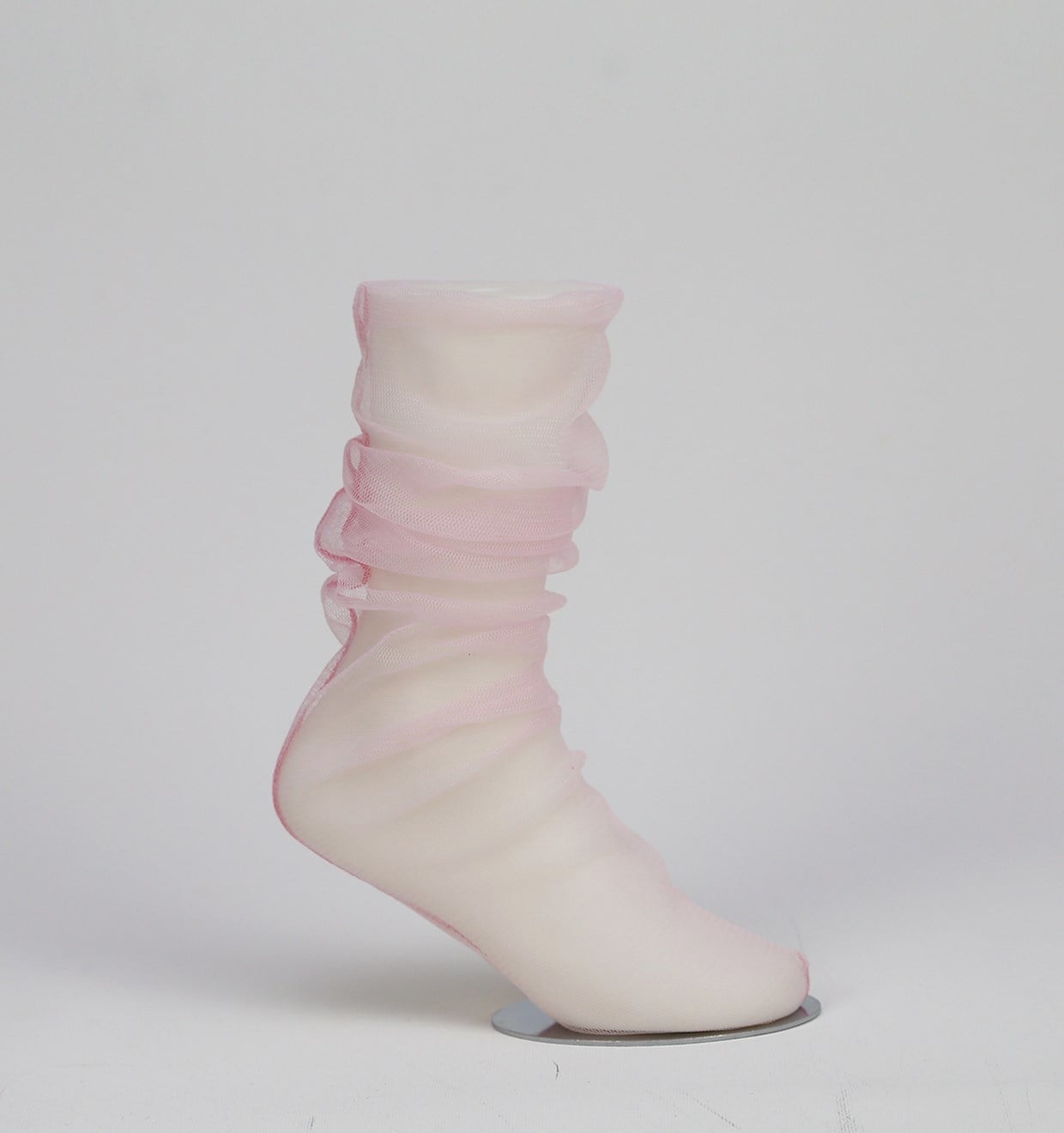 Pembe Tül Çorap