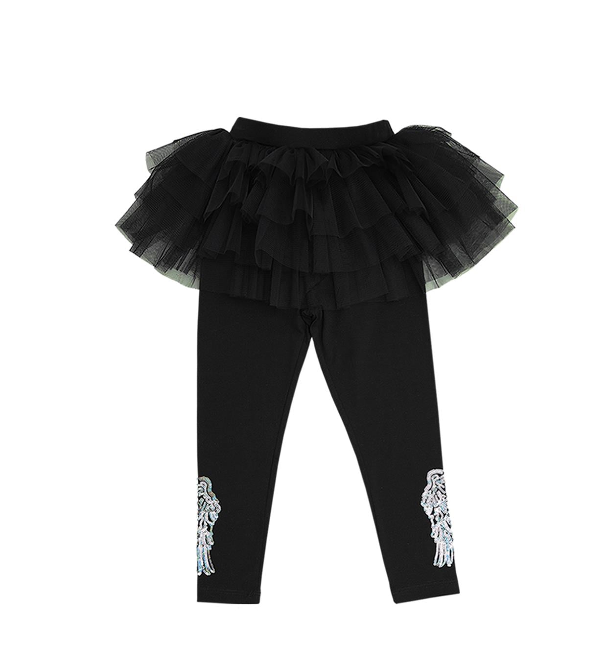Angel Black Tutu Tayt