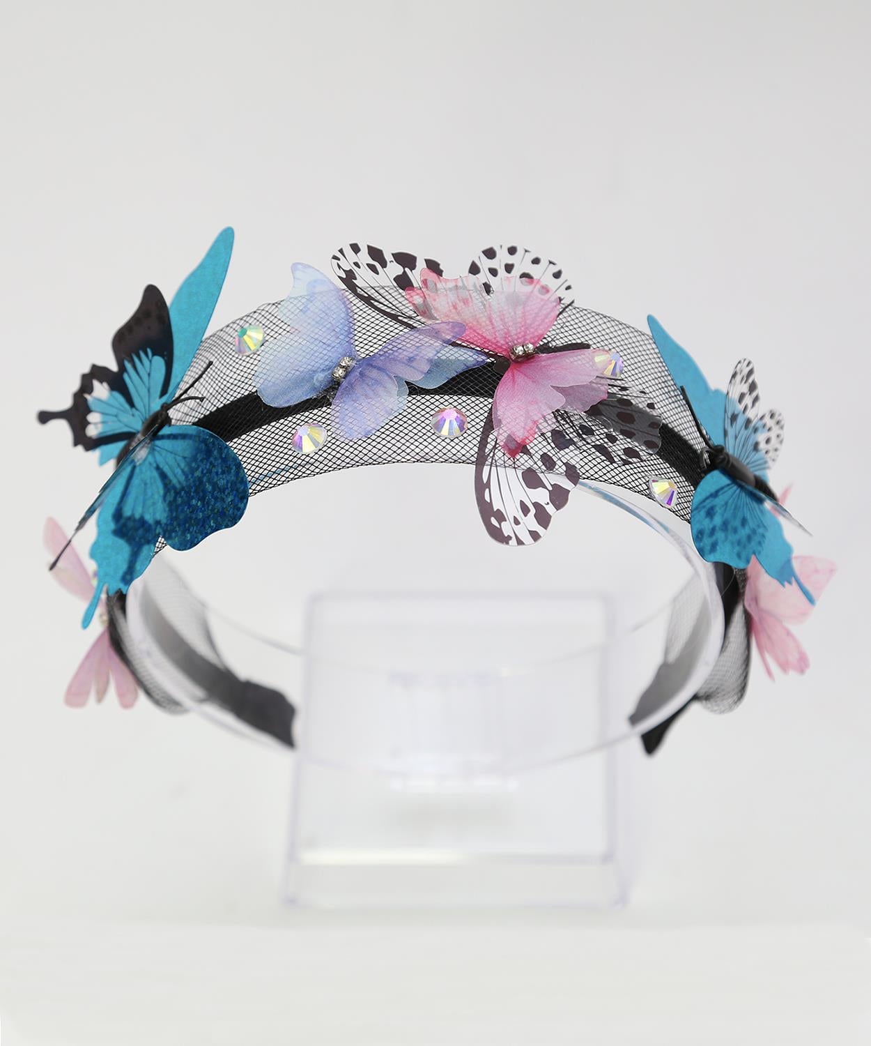 Freya Butterfly Taç / Siyah