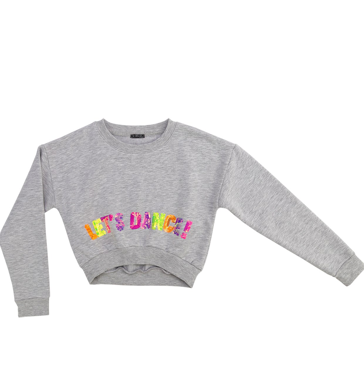 Let's Dance Cropped Sweatshirt