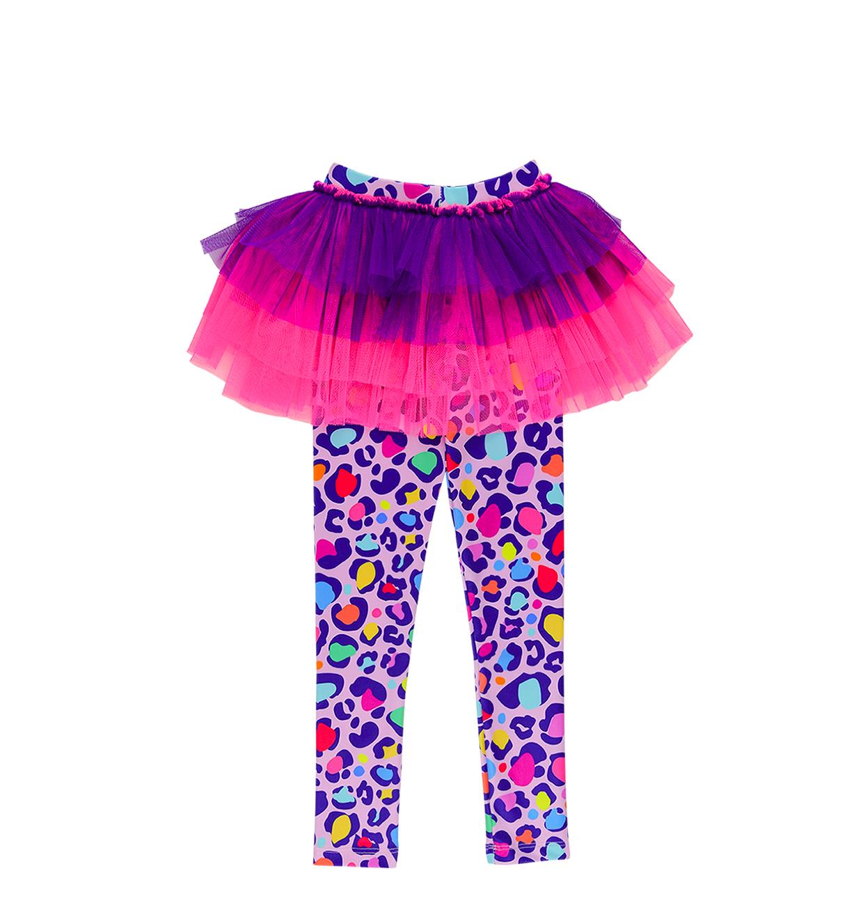 Lively Leopard Scuba Tutu Tayt