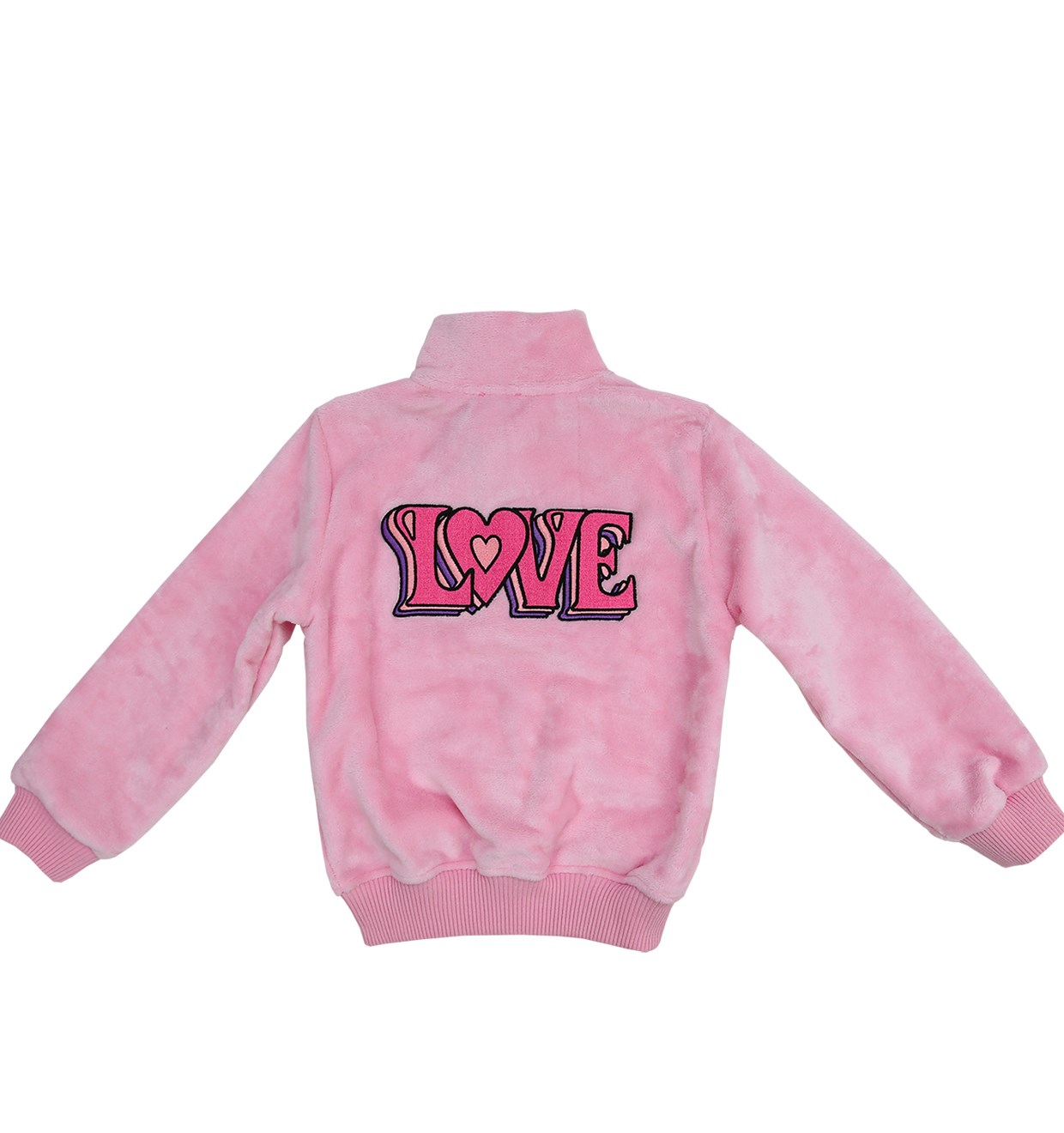 Love Peluş Mont / Pembe
