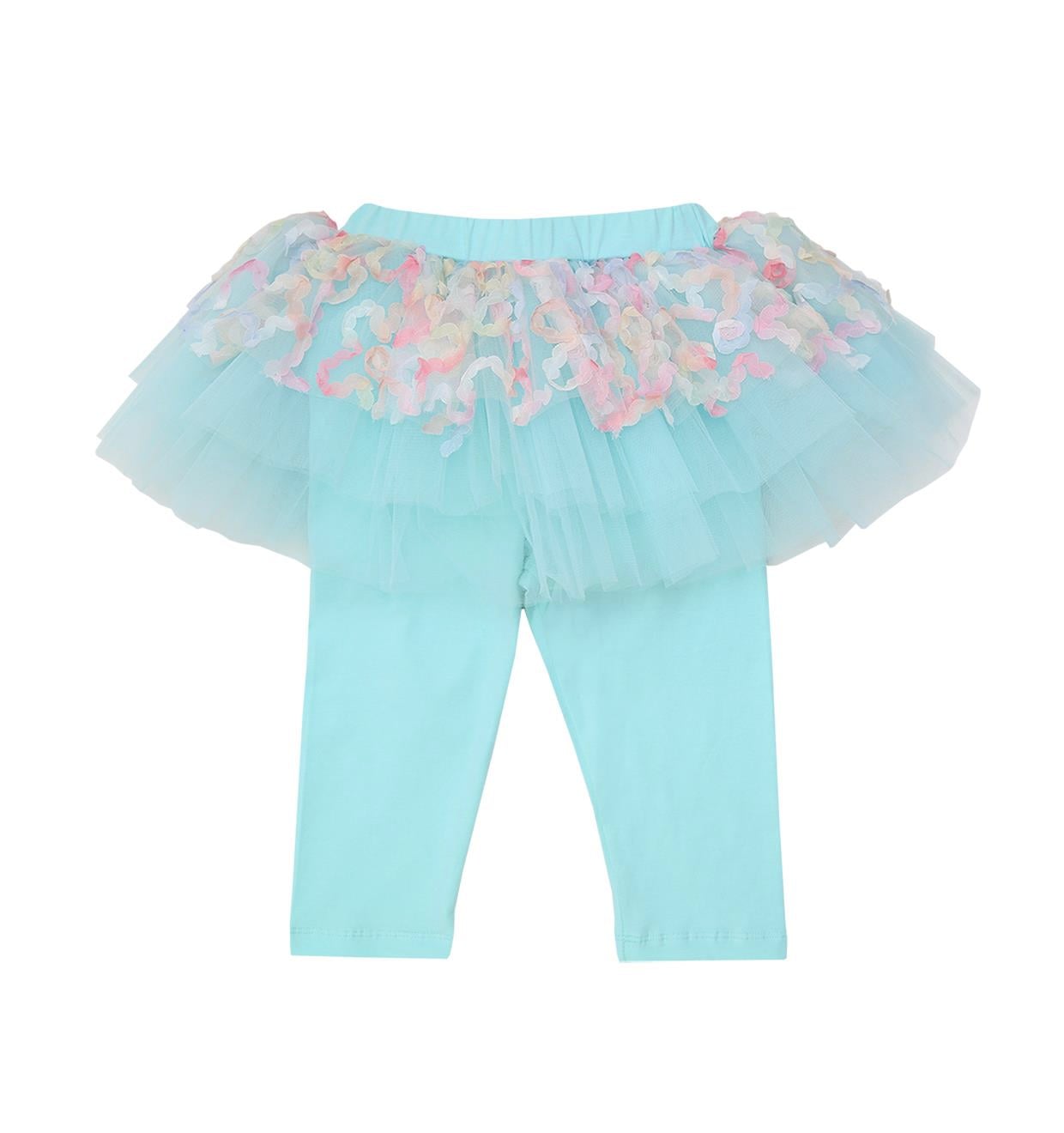 Mint Blossom Capri Tutu Tayt 