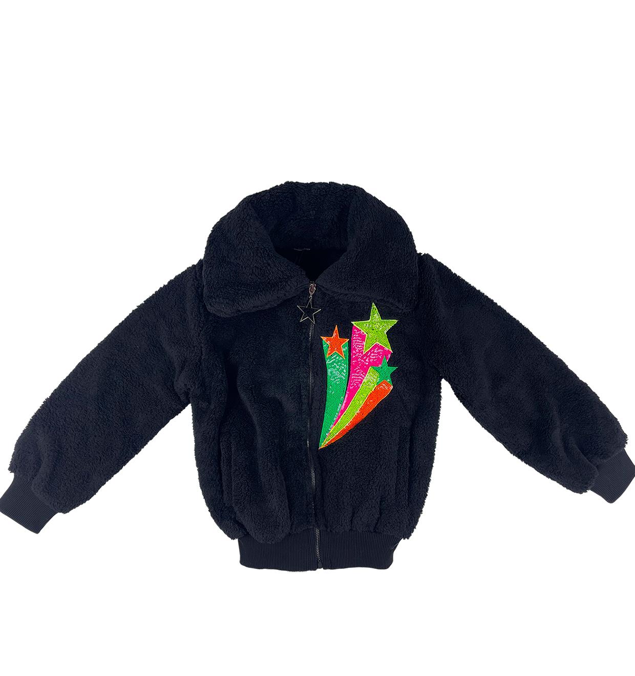 Rock'n Roll Girl Peluş Mont